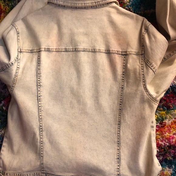 EUC Variations Bleached Denim Jacket - Picture 12 of 16